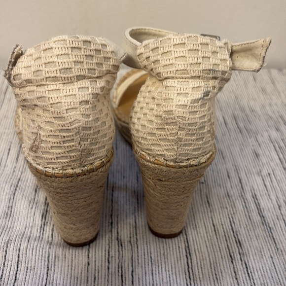 Nautica Wedge Sandals with Braided Design and Ankle Strap Size 11 - Picture 6 of 7